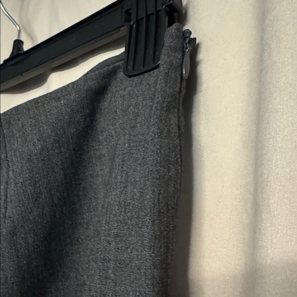 Piazza Sempione Straight Leg WoolTrouser, Size 44 US 8, Color Dark Gray - Picture 4 of 7